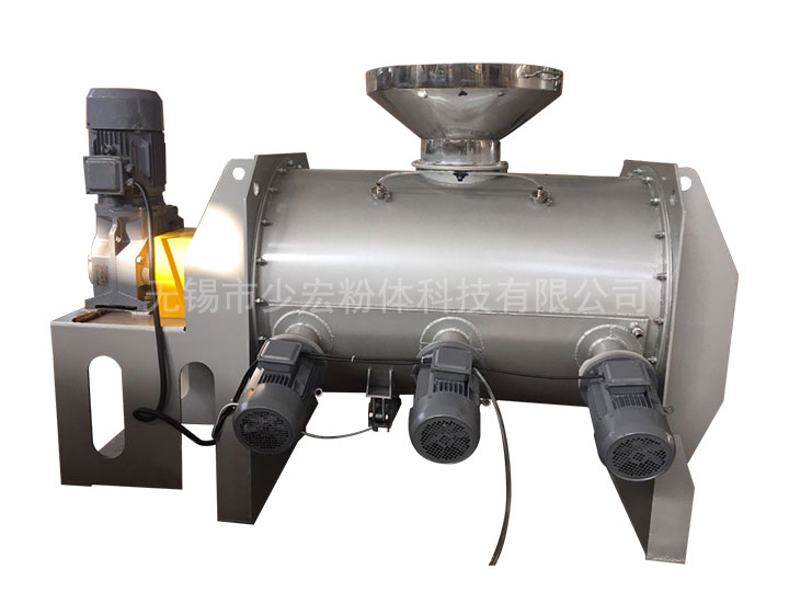 犁刀混合機(jī)配水冷夾套、噴液裝置